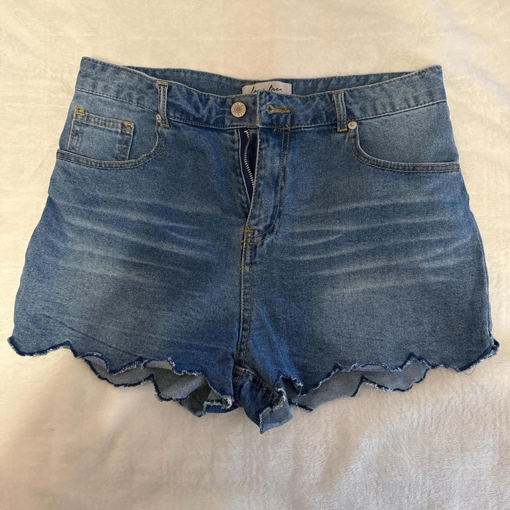 Blue Denim Women's Shorts